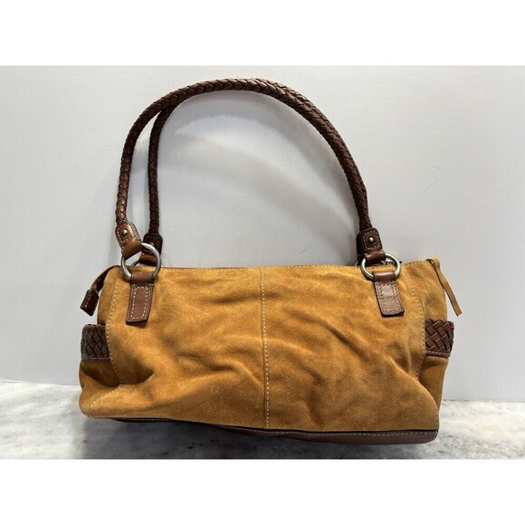 Fossil Womens Soft Leather Shoulder Style Purse Handbag 75082 Y2K Brown - Picture 3 of 12